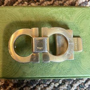Authentic Vintage Salvatore Ferragamo Belt buckle